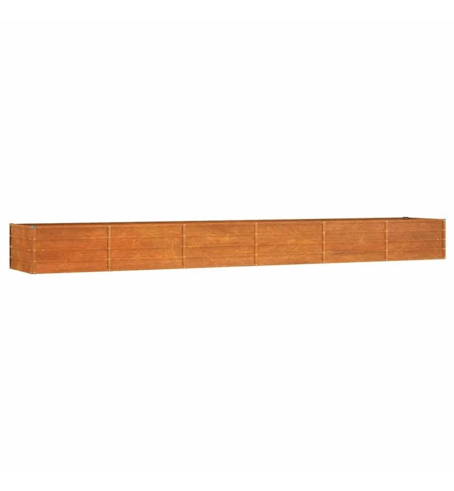 Hochbeet Rostig 480x80x45 cm Cortenstahl