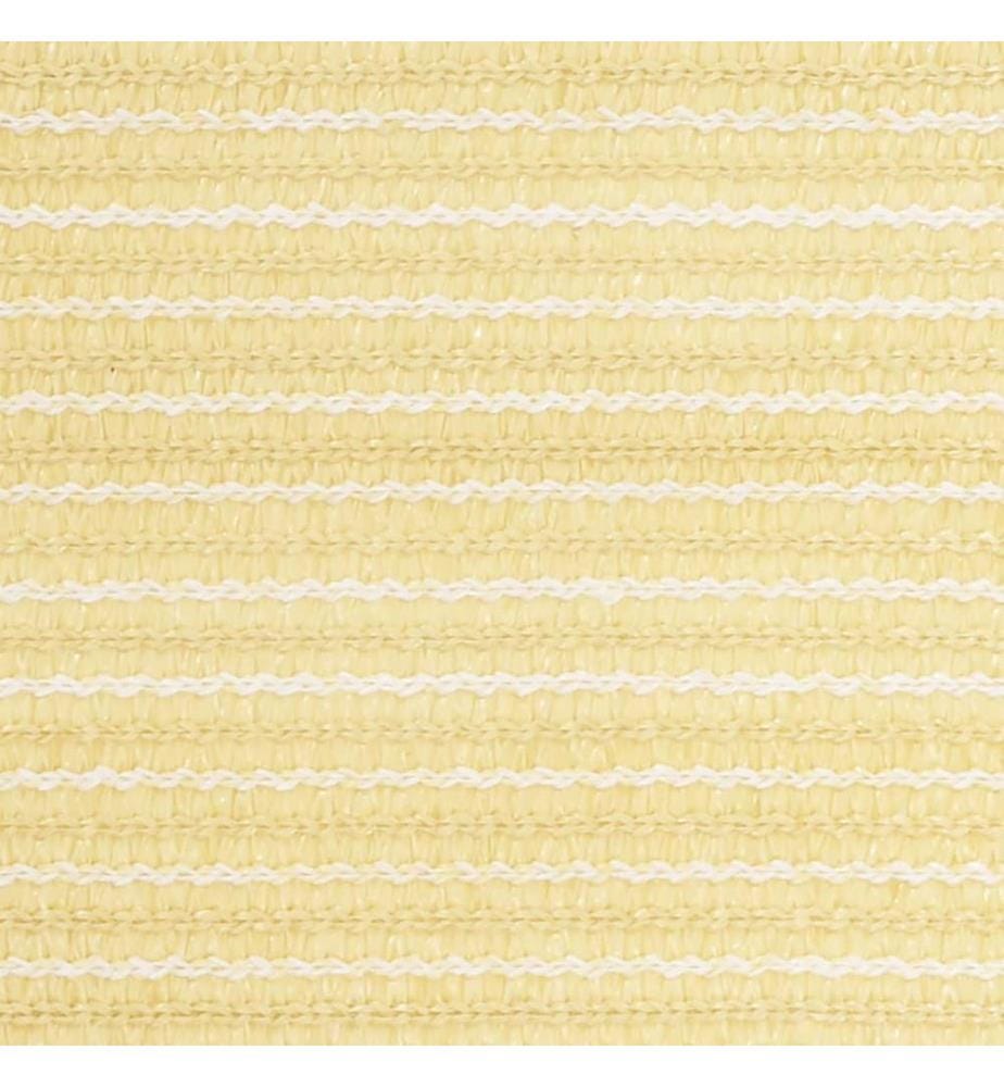Balkon-Sichtschutz Beige 120x500 cm HDPE