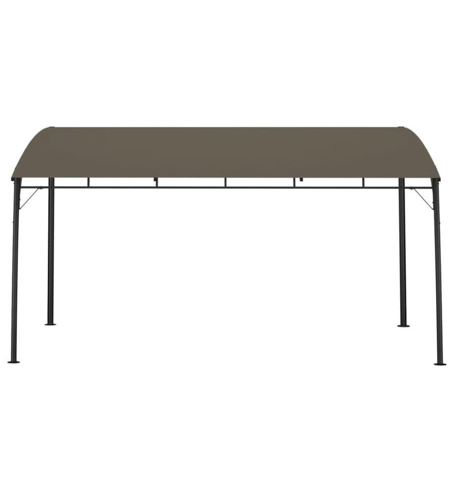 Garten-Sonnenschutz 4x3x2,55 m Taupe