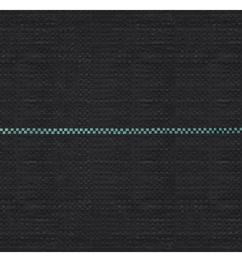 Unkrautfolie Schwarz 2x10 m PP