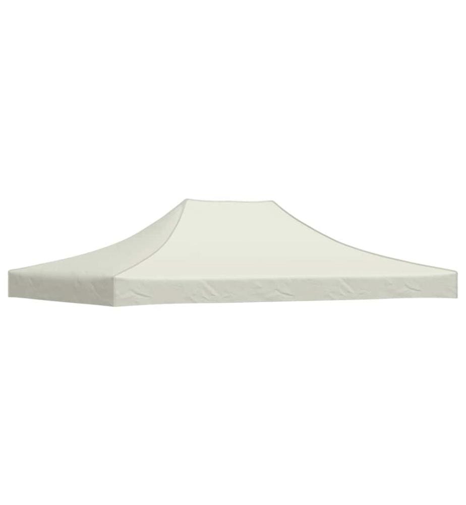 Partyzelt-Dach 4x3 m Creme 270 g/m²