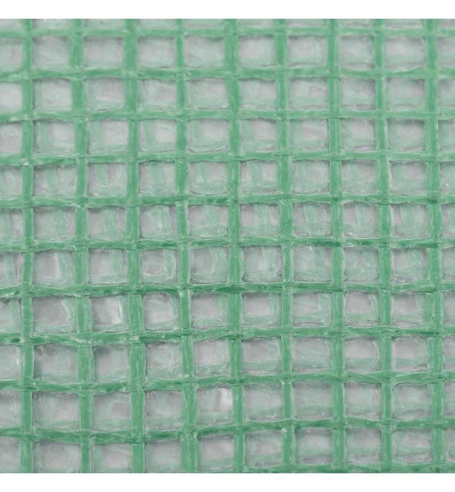 Ersatzabdeckung für Gewächshaus (4,5 m²) 300x150x200 cm Grün