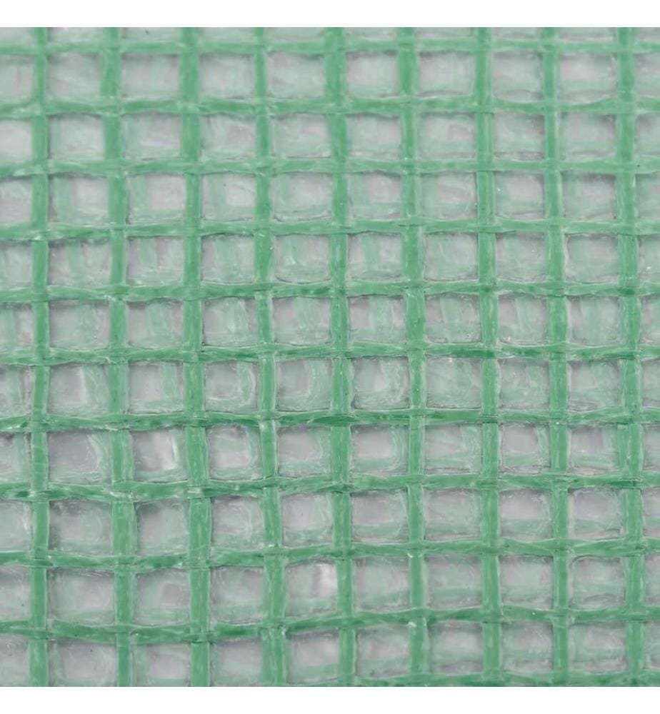 Ersatzabdeckung für Gewächshaus (9 m²) 200x450x200 cm Grün