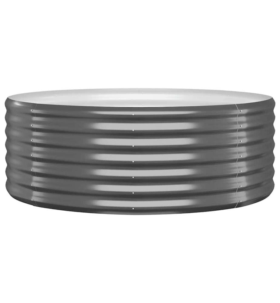 Lit surélevé de jardin Acier galvanisé Anthracite