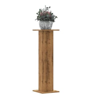 Pflanzenständer 2 Stk. Artisan-Eiche 30x30x95 cm Holzwerkstoff