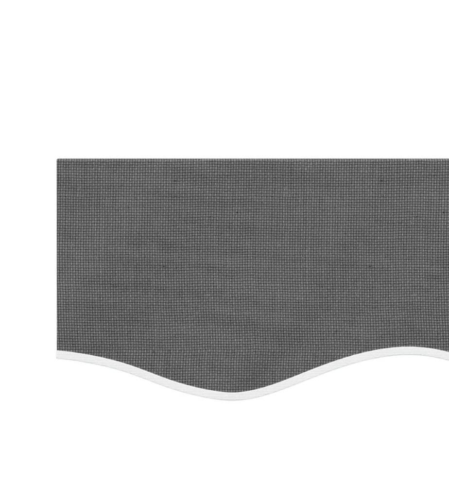 Markisenvolant Anthrazit Gestreift 3,5 m
