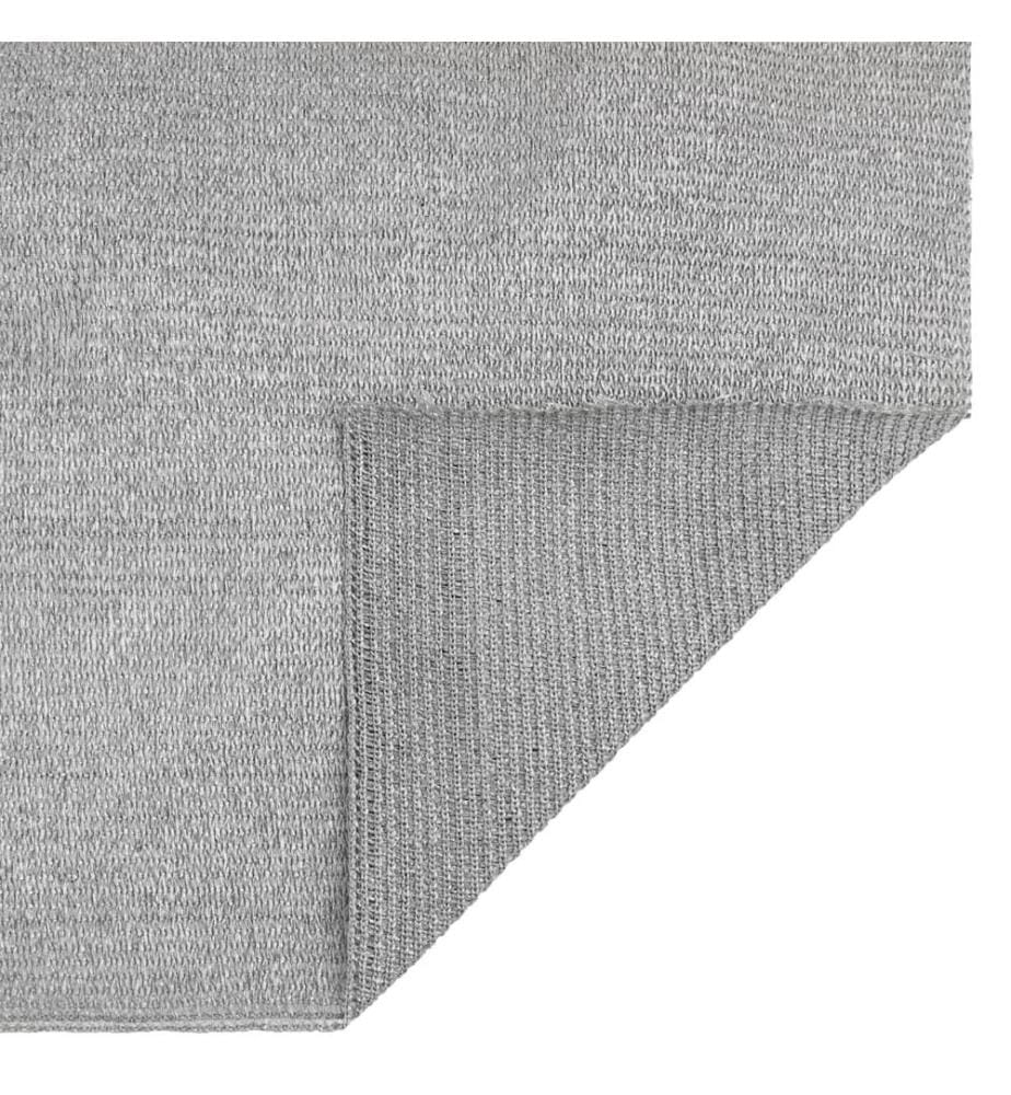 Zaunblende Hellgrau 1,2x50 m HDPE 75 g/m²