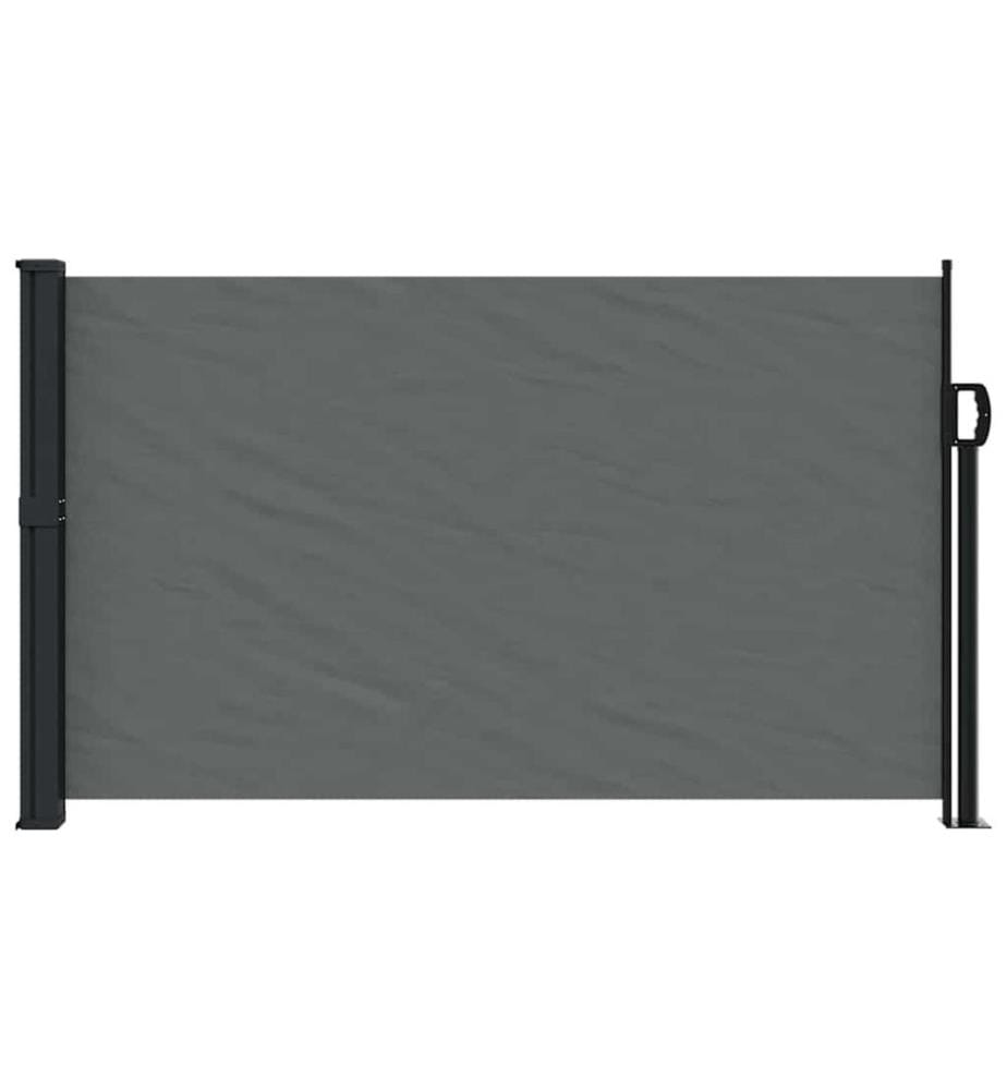 Ausziehbare Seitenmarkise Anthrazit 120x500 cm