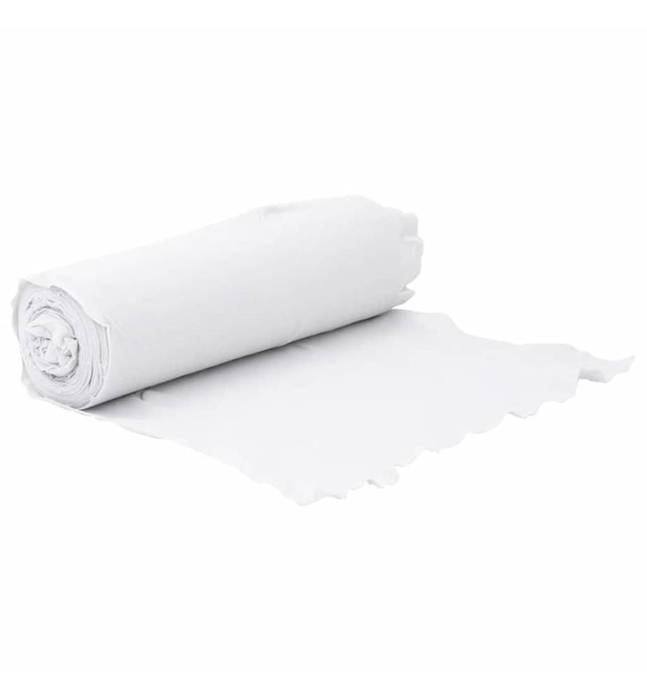 Geotextil-Vlies Weiss 1x50 m Polyesterfaser