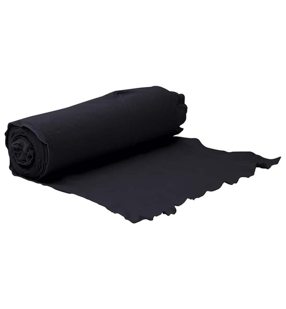 Geotextil-Vlies Schwarz 1x10 m Polyesterfaser