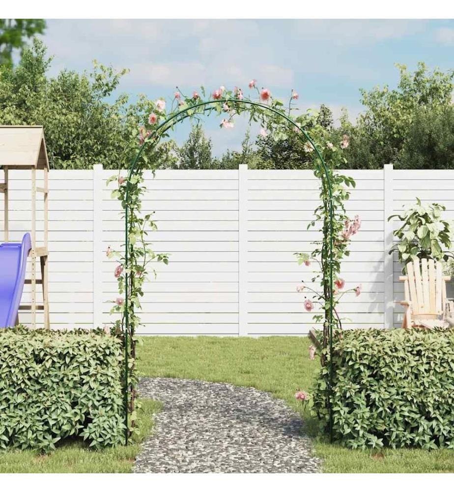 2x Garten Rosenbogen Torbogen Rankgitter Rosensäule