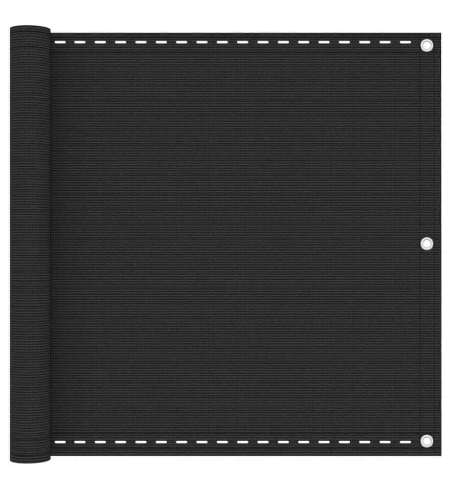Balkonsichtschutz HDPE 90x600 cm Anthrazit