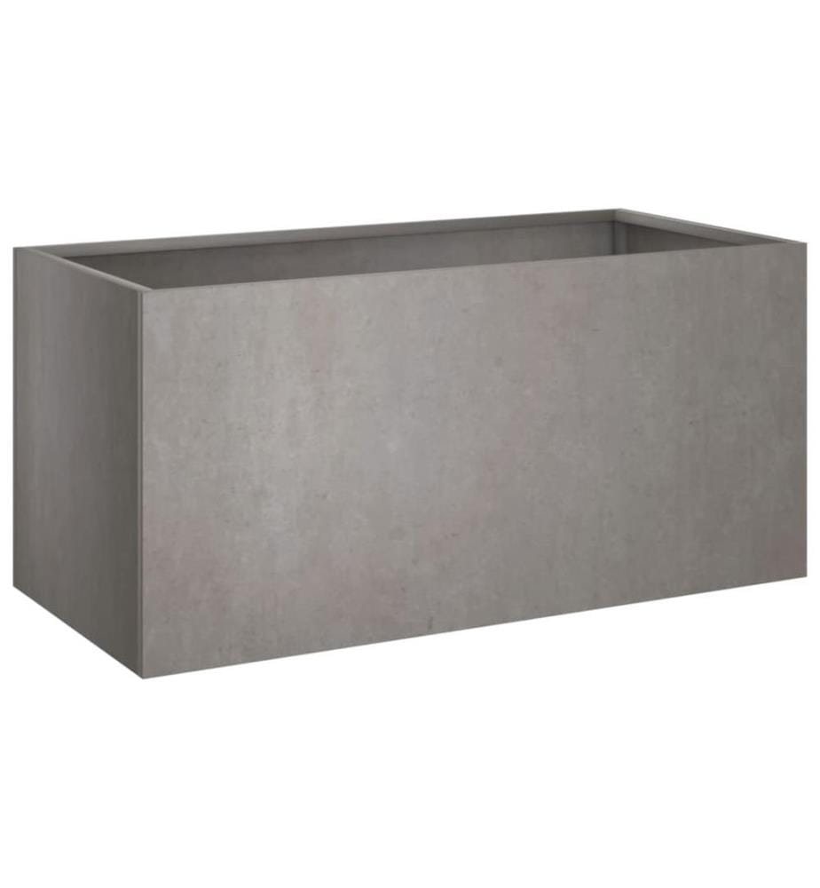 Jardinière 62x30x29 cm acier corten