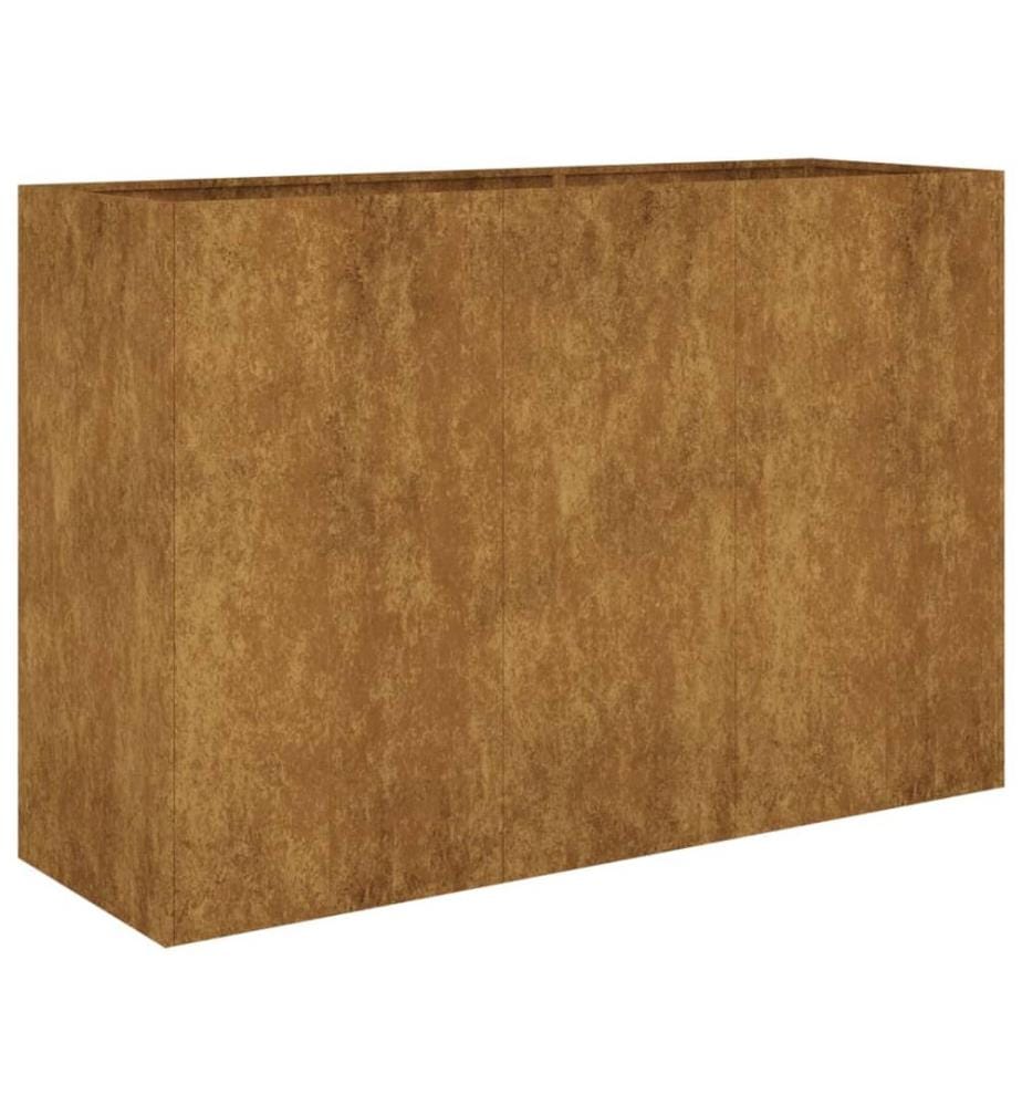 Hochbeet 120x40x80 cm Cortenstahl