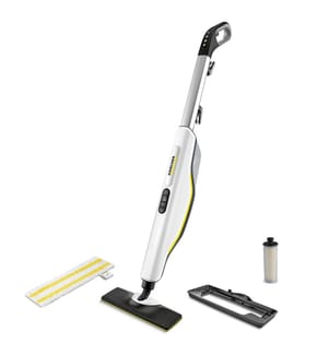 Dampfbesen SC 3 Upright – Weiss und Schwarz