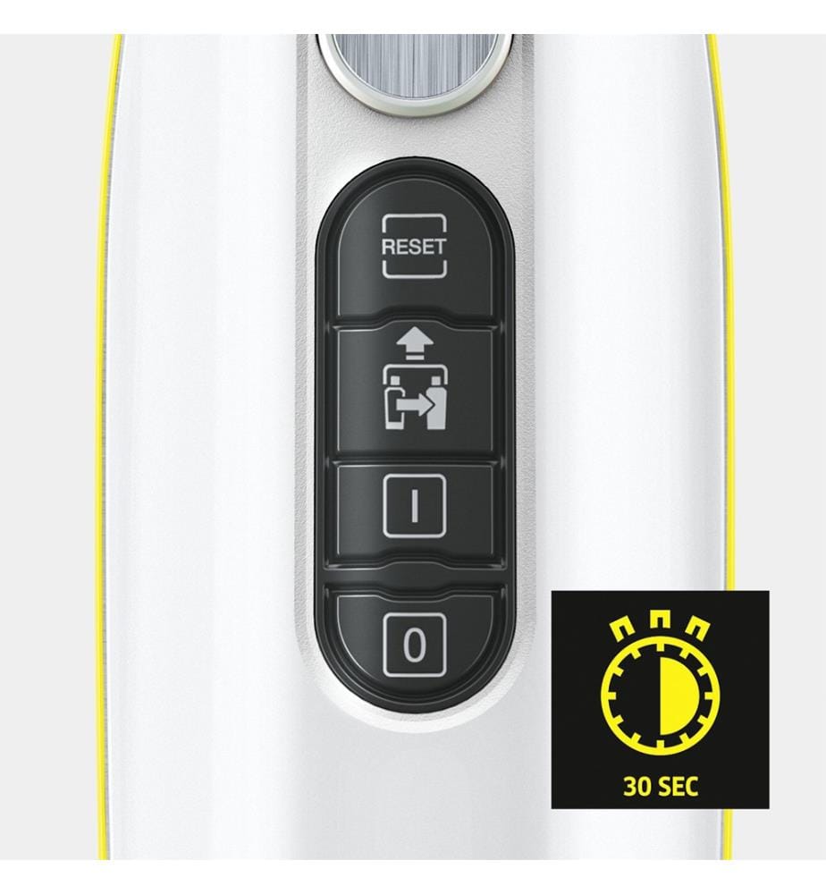 Dampfbesen SC 3 Upright – Weiss und Schwarz