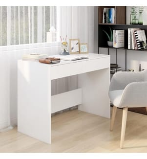 Schreibtisch Weiss 101x50x76,5 cm Holzwerkstoff