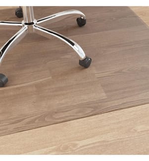 Bodenschutzmatte für Laminat oder Teppich 75x120 cm