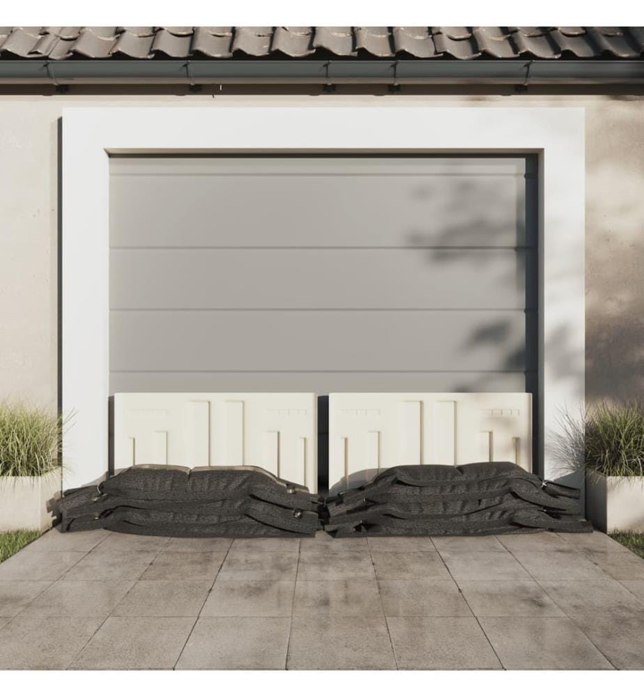 Sacs de sable 25 pcs vert foncé 103x25 cm PEHD
