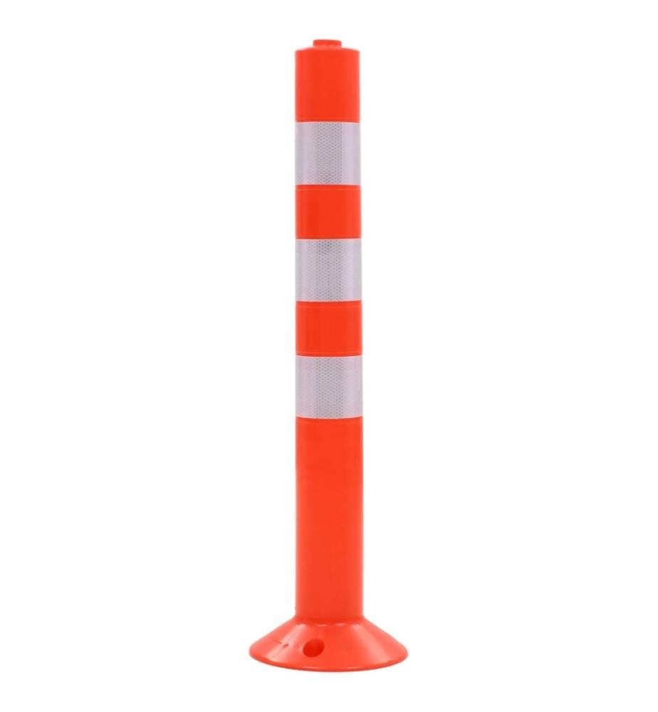 Verkehrspoller 5 Stk. Kunststoff 75 cm