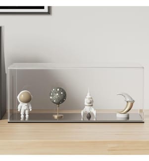 Vitrine Transparent 34x16x14 cm Acryl