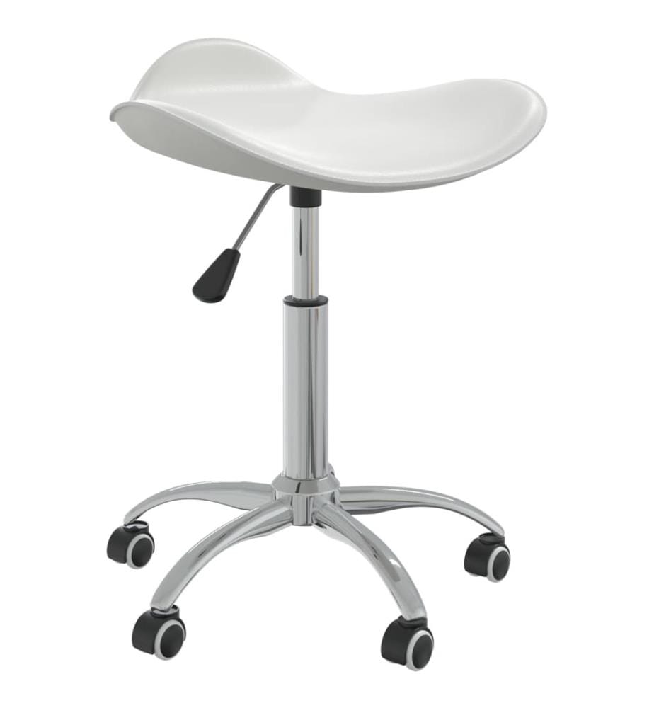 Chaise de bureau Blanc Similicuir