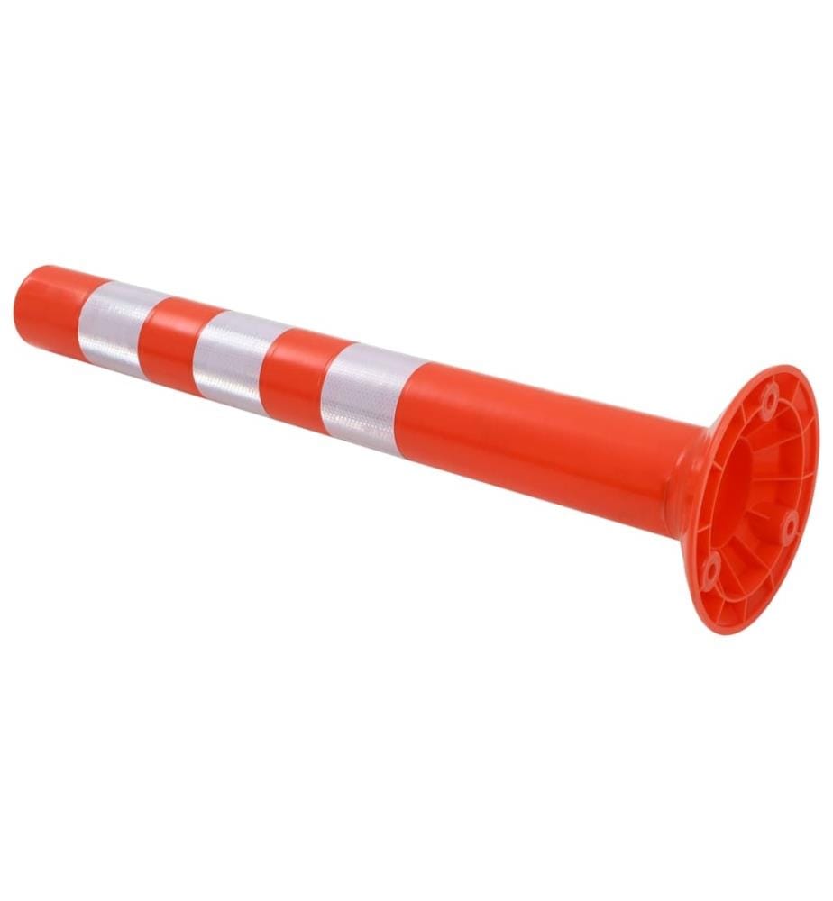 Verkehrspoller 2 Stk. Kunststoff 75 cm