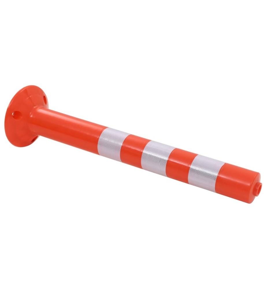 Verkehrspoller 2 Stk. Kunststoff 75 cm