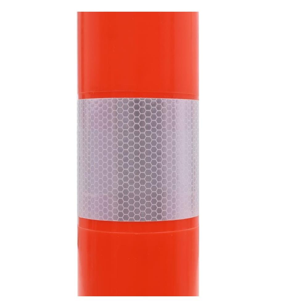 Verkehrspoller 2 Stk. Kunststoff 75 cm