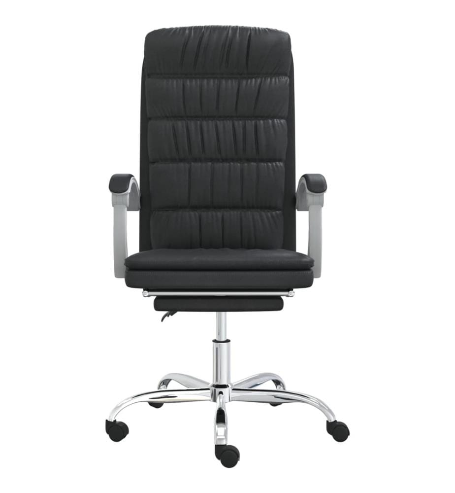 Fauteuil inclinable de bureau Noir Similicuir