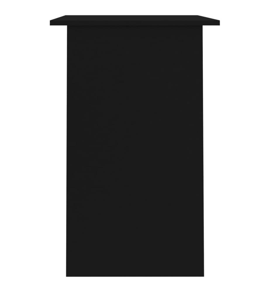Bureau Noir 90x50x74 cm Bois d'ingénierie