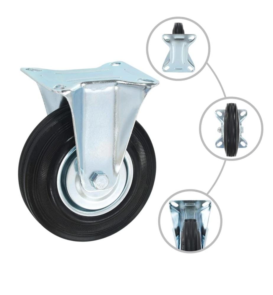 Rollen 4 Stk. 125 mm