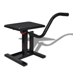 Table élévatrice pour moto professionnelle Noir