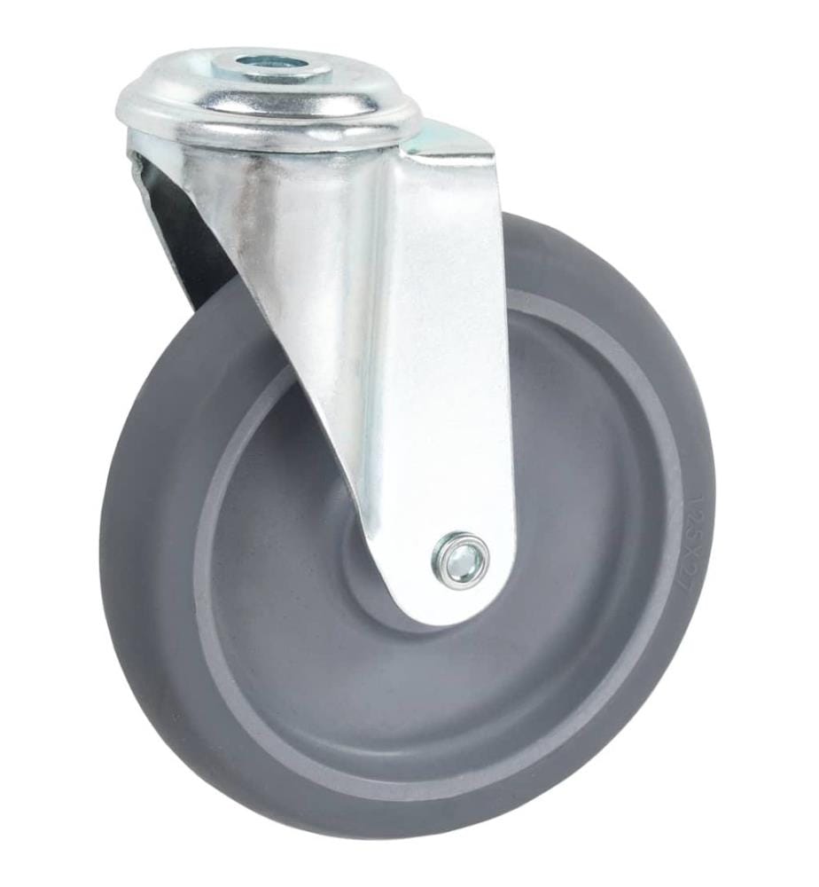 24 Stk. Lenkrollen mit Bolzenloch 125 mm