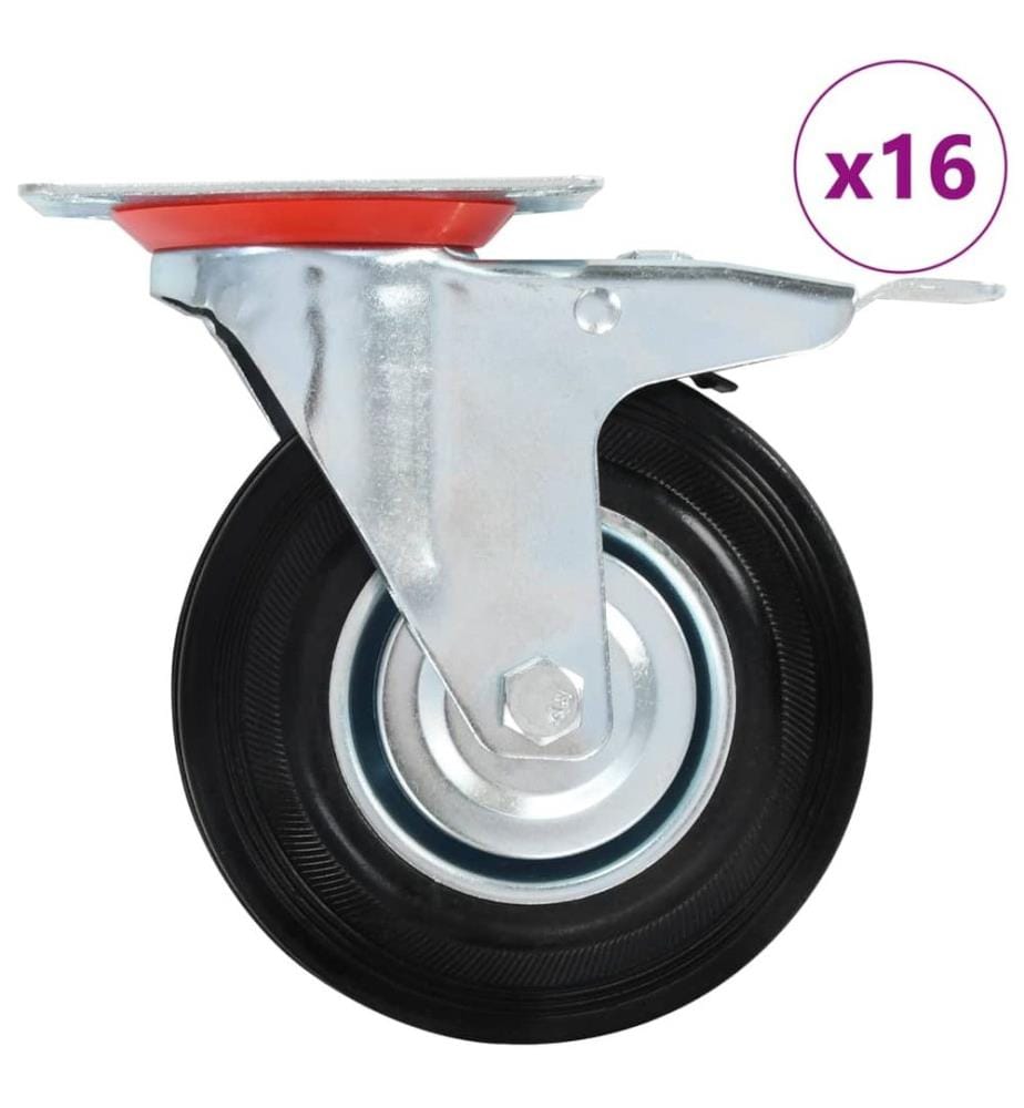 16 Stk. Lenkrollen 125 mm