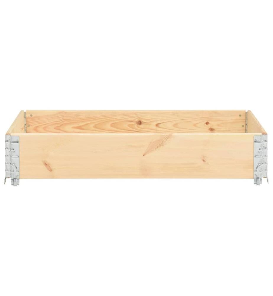 Collier de palette 50x100 cm Bois de pin solide