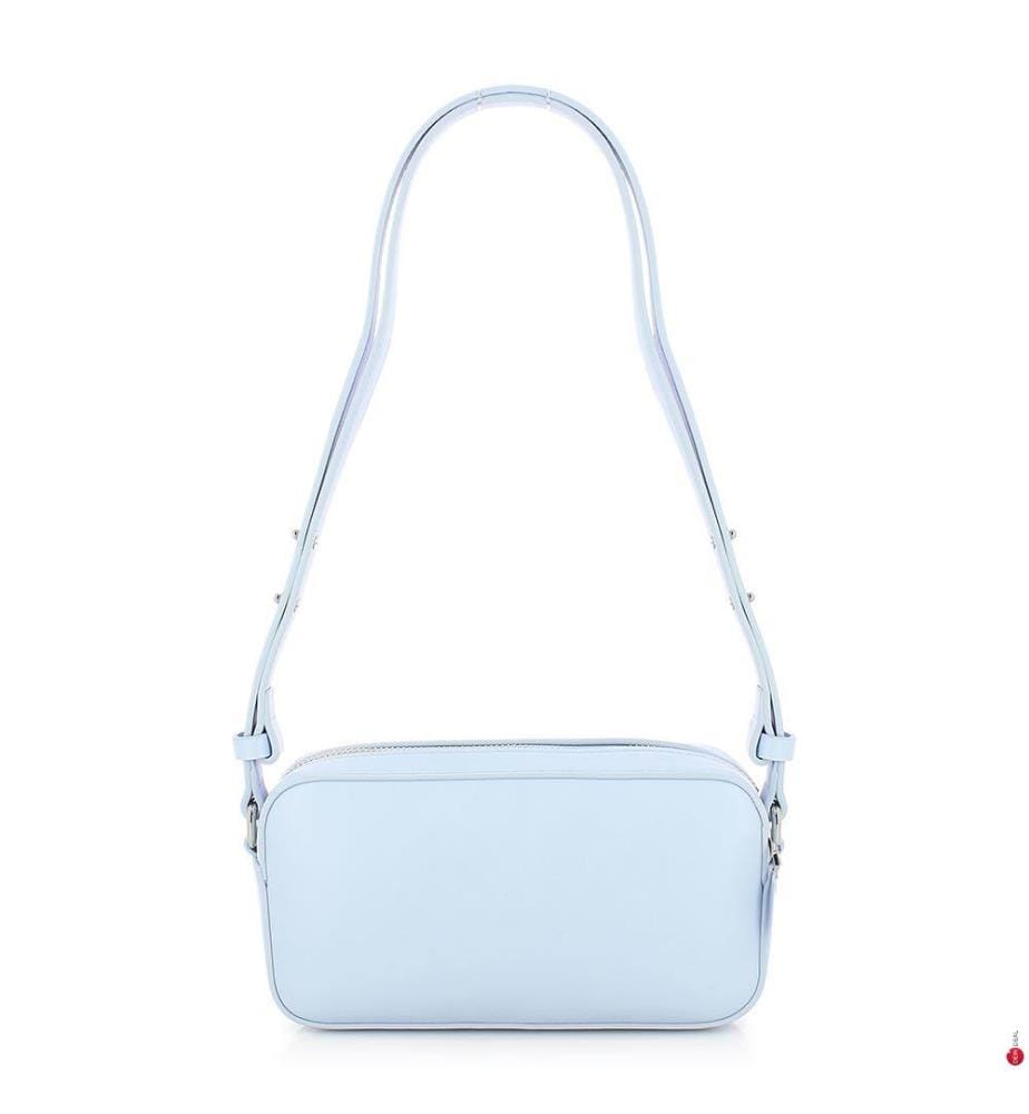 Borsa a tracolla convertibile per fotocamera - Azzurro