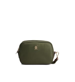 Canvas-Schultertasche - Khaki