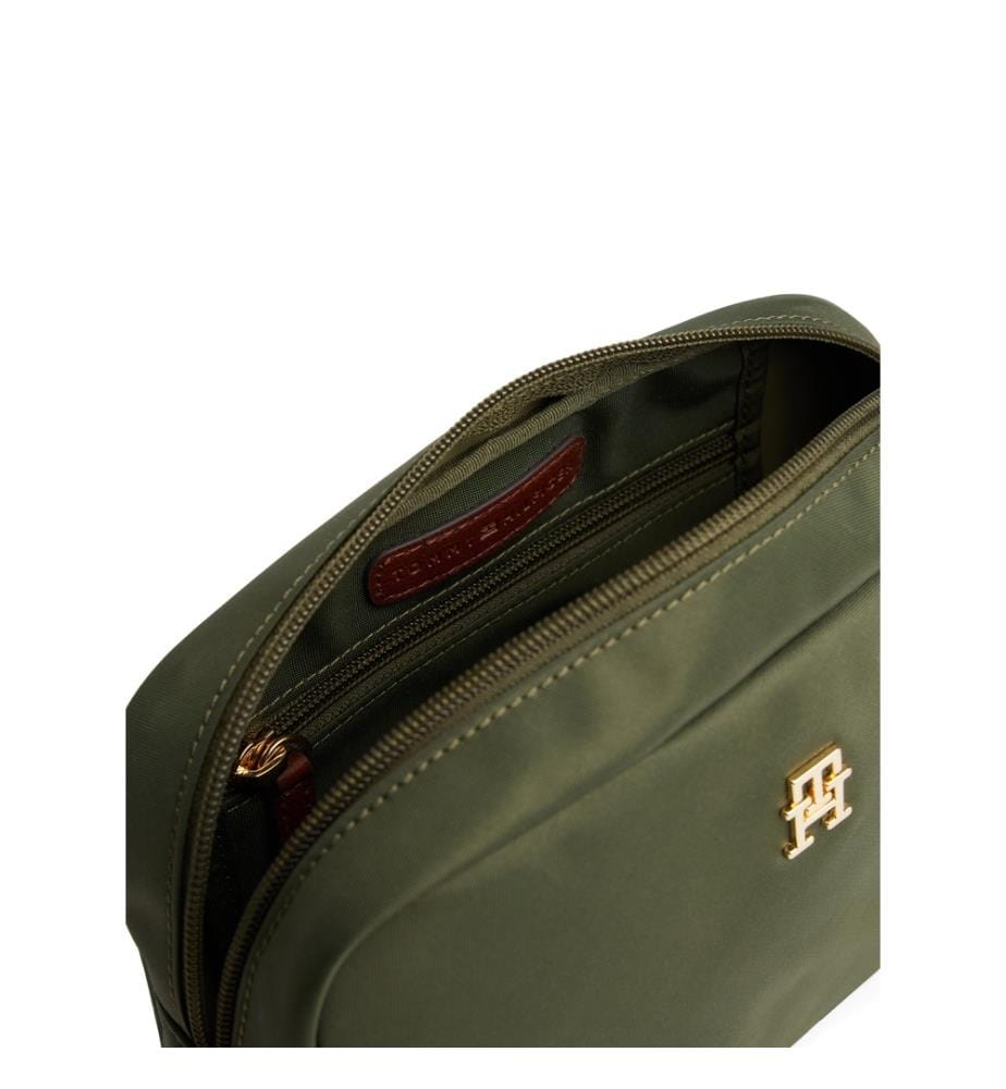 Canvas-Schultertasche - Khaki