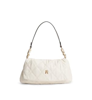 Feminine Shoulder Bag - Beige