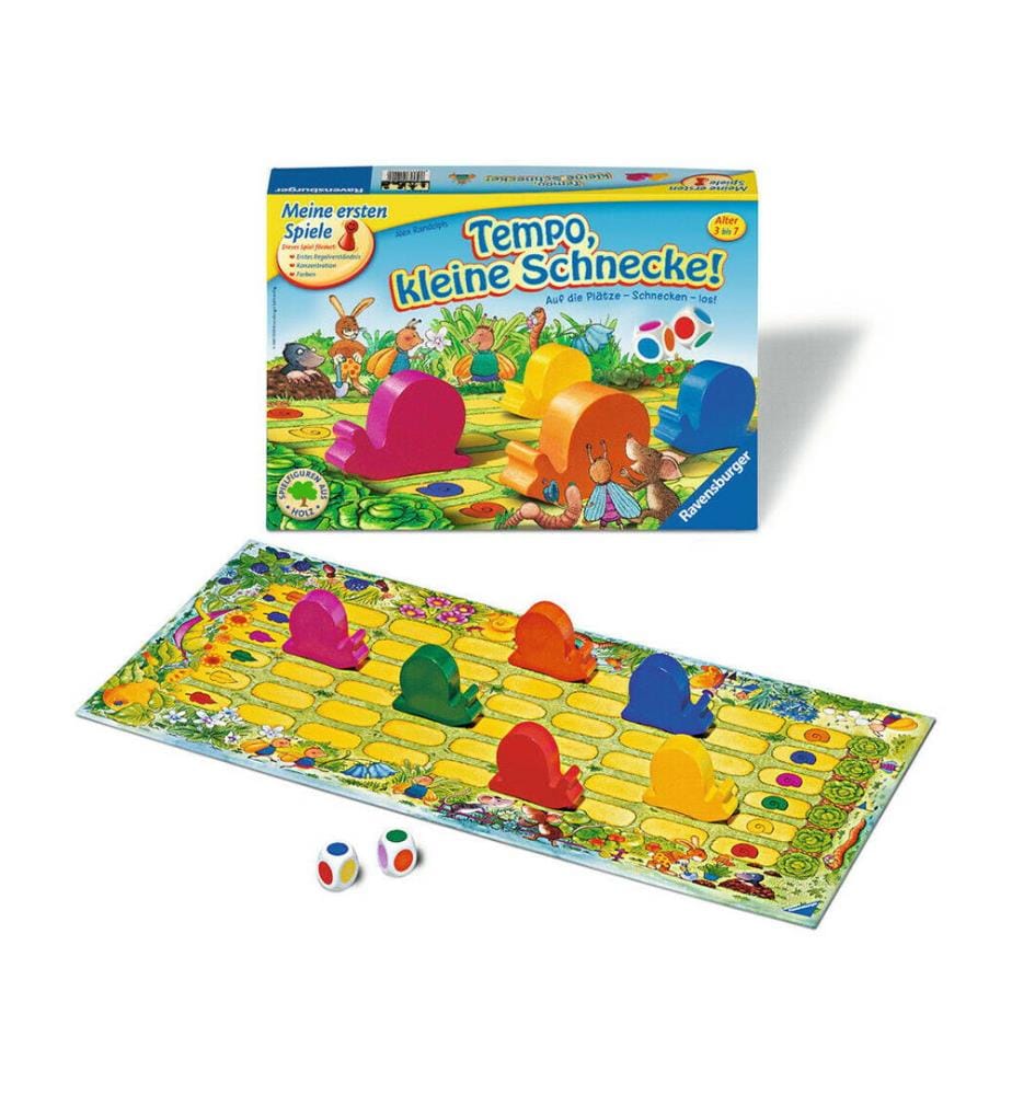 Tempo, kleine Schnecke! - 3+
