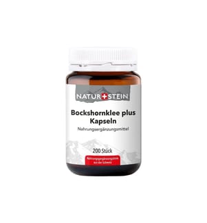 Naturstein - Naturstein - Bockshornklee Plus 200 Kapseln