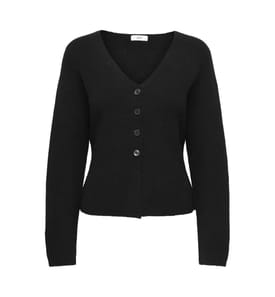 Strickjacke - Schwarz