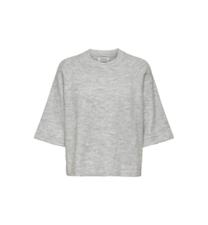 Pullover - Hellgrau melange