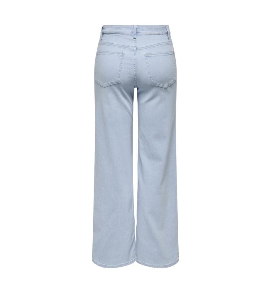 Jeans - Light blue washed denim