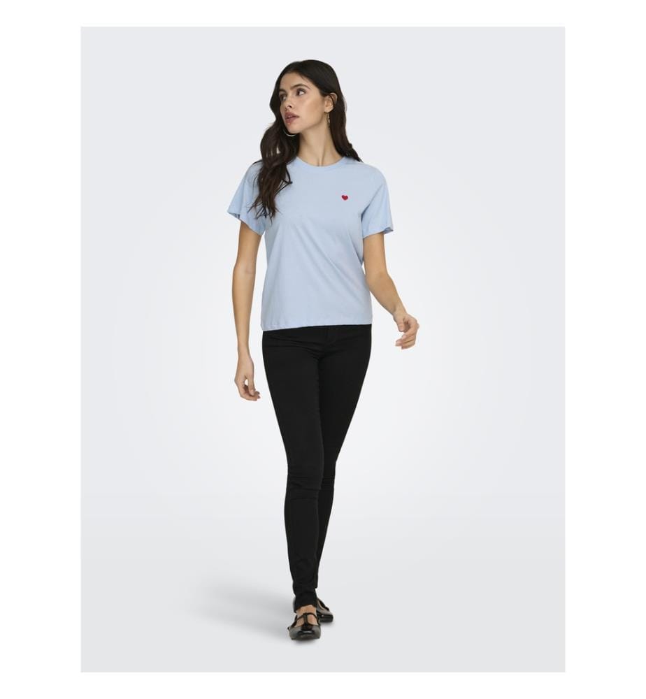 T-shirt - Cashmere blu