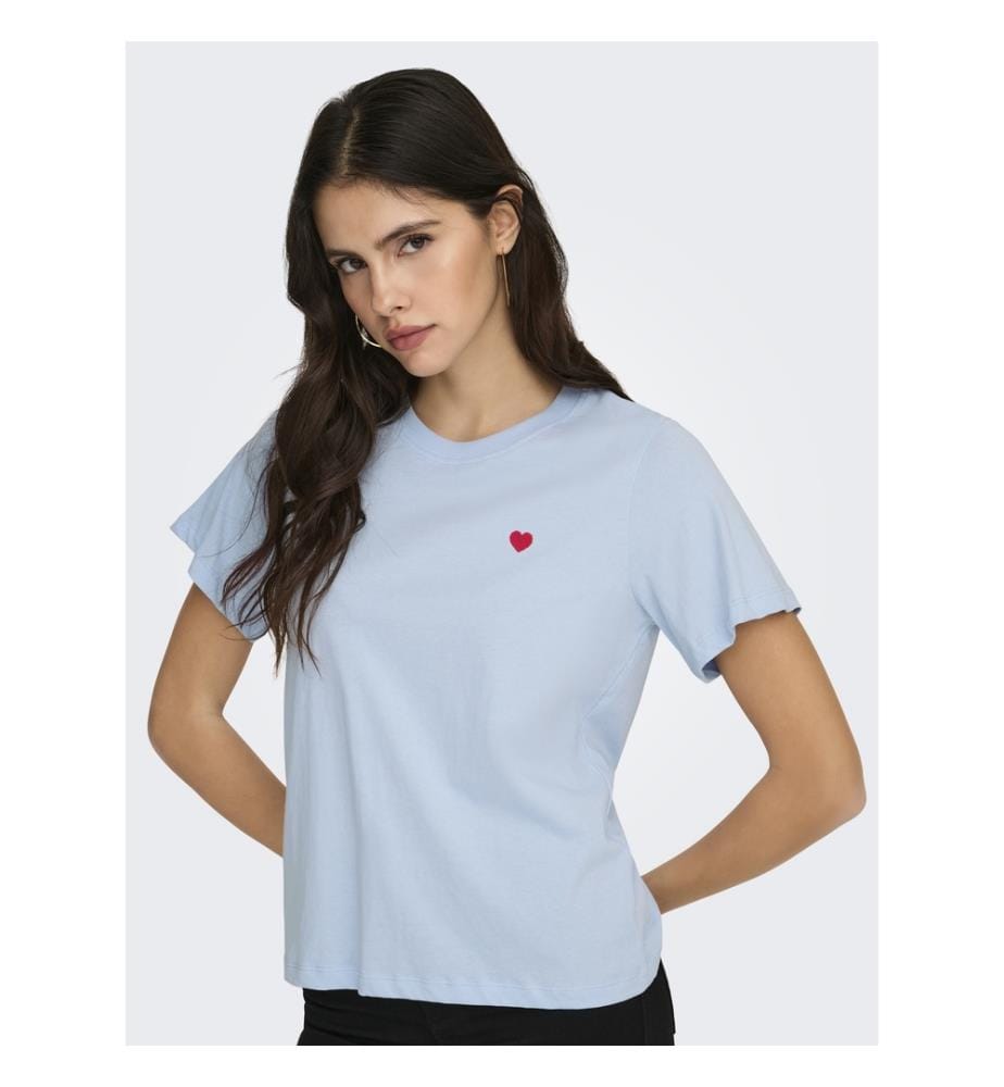 T-shirt - Cashmere blu