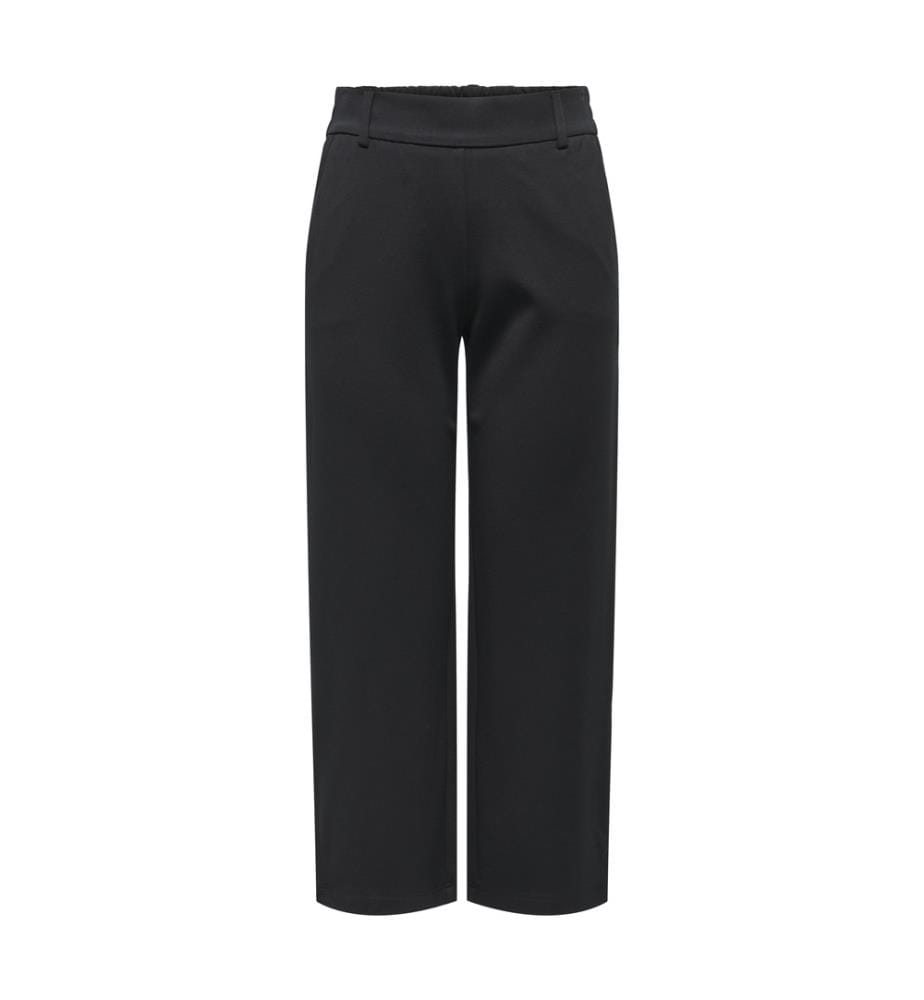 Hose mit hoher Taille – Schwarz