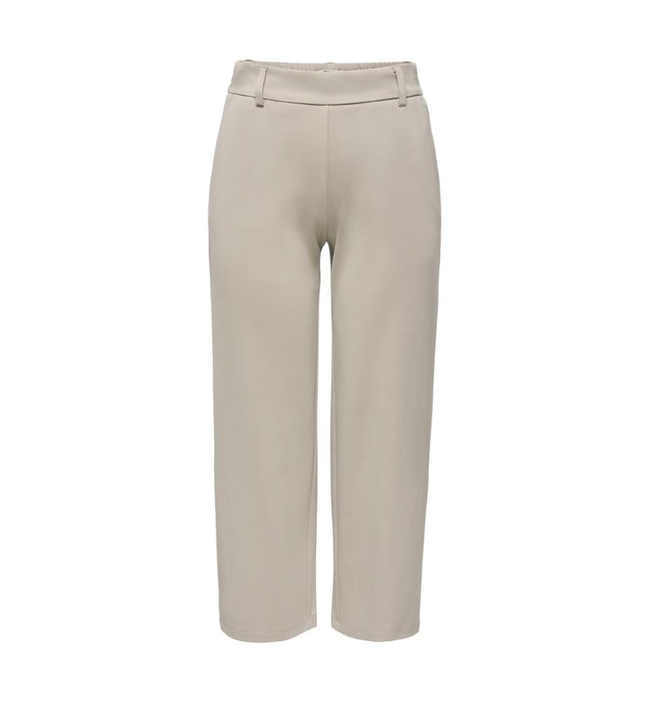 Hose mit hoher Taille – Beige, Kaschmir