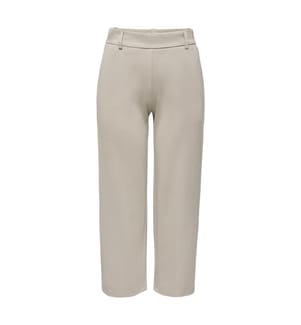 Hose mit hoher Taille – Beige, Kaschmir